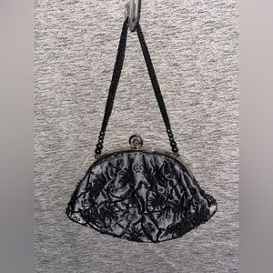 Silver/ gray evening bag